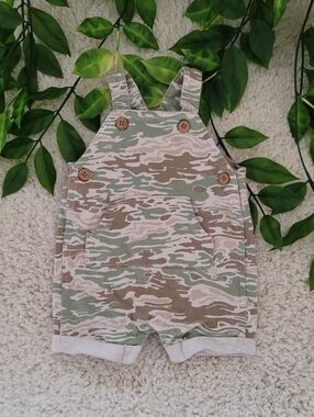 Carter's Baby Boy Camo Overalls (3-6 Months)